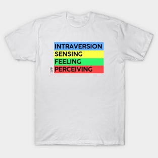 ISFP - MBTI 16 personalities test T-Shirt